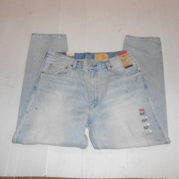 Levis 550 '92 Relaxed Taper Fit Jeans sz 36x32 - Picture 5 of 6